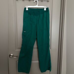 Cherokee green scrub pants
